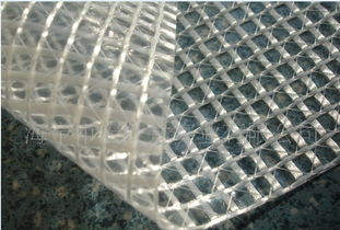 GRC网格布 PVC透明夹网防水布